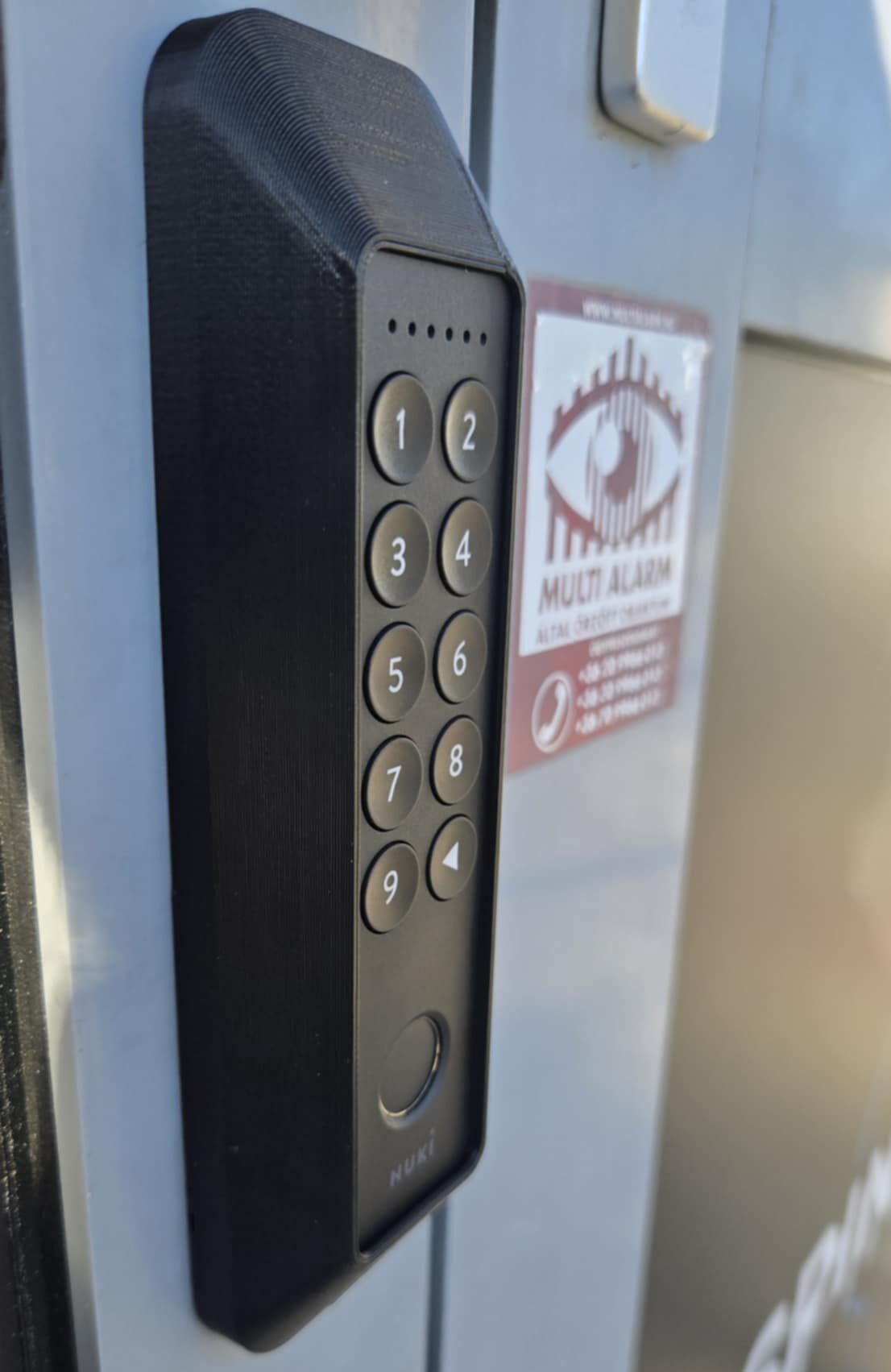 SPINCITY entry keypad